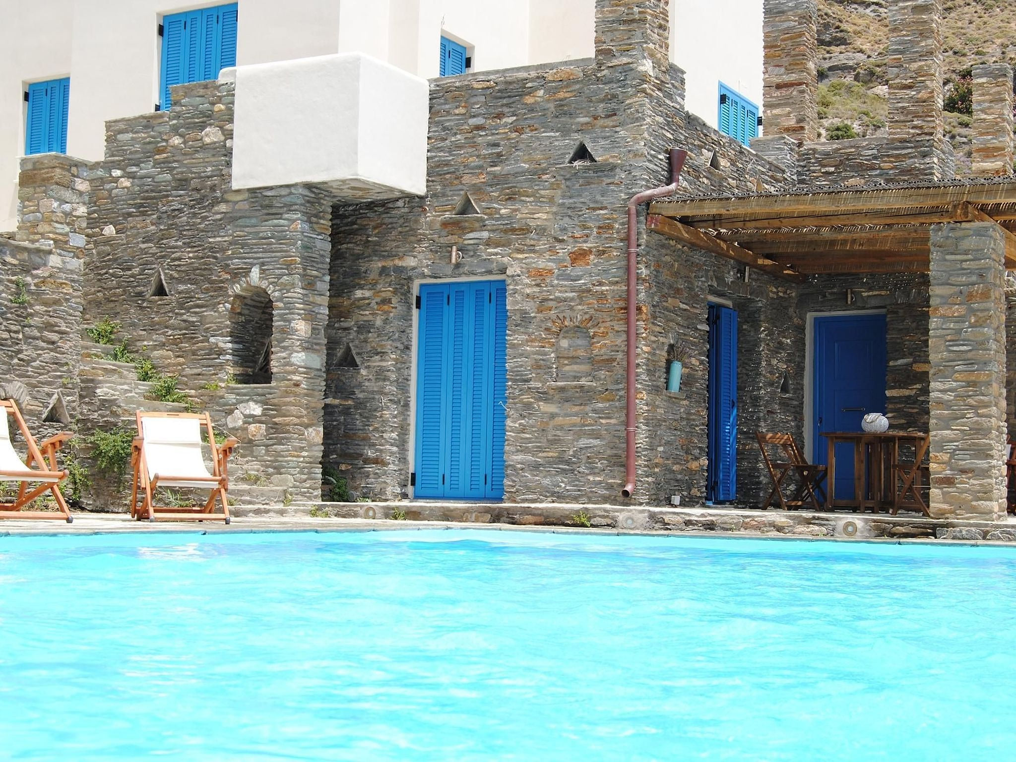 Ferienvilla "Anemos" mit Infinity-Pool