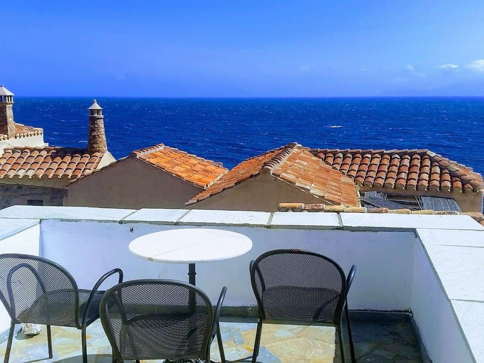 3BRtraditionelles Haus im Schloss - Monemvasia
