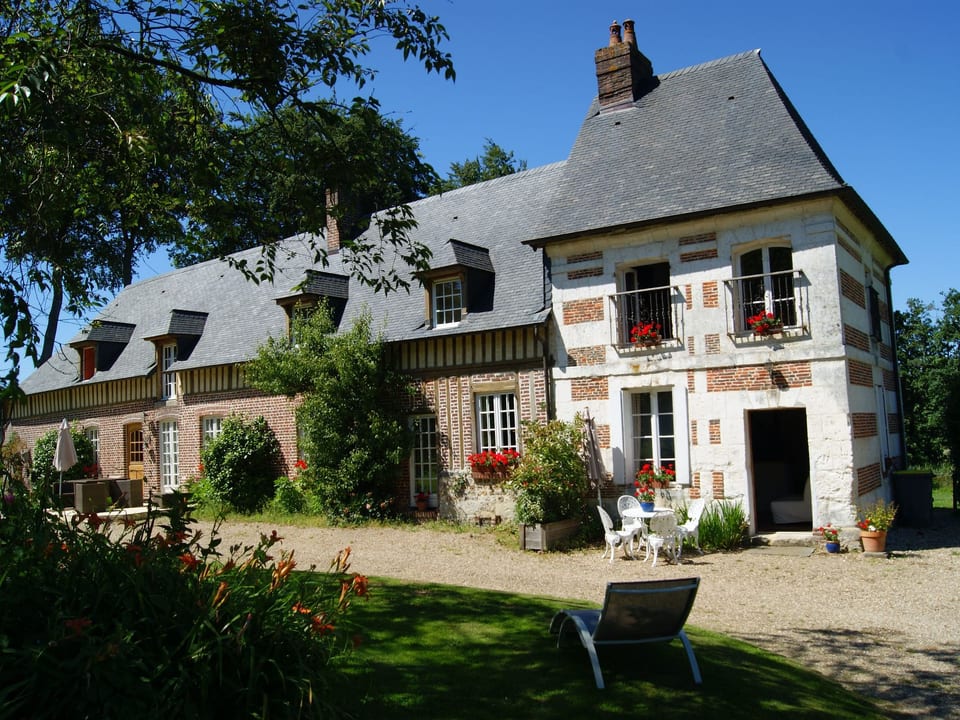 Apartamento de vacaciones normando encantador Les chataigniers 2 habitaciones - Bec-de-Mortagne