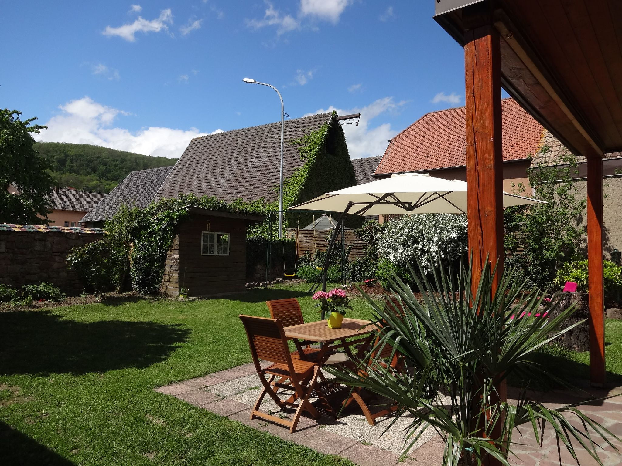 Unabhaengiges Ferienhaus in Soultzmatt mit Sonnigem Garten