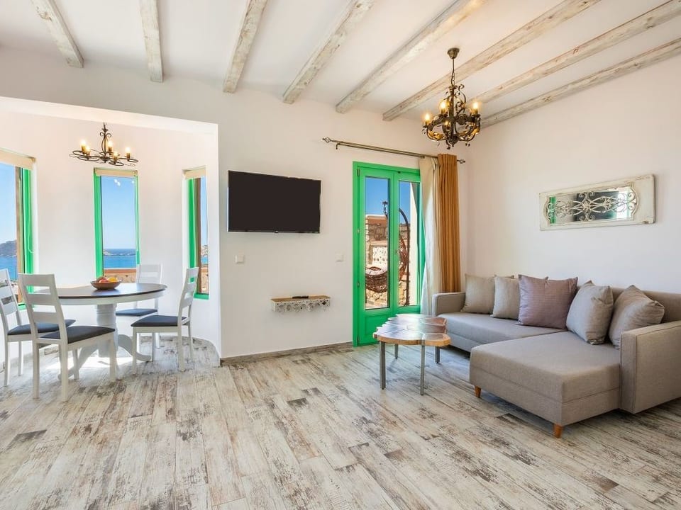 Schönes Haus in Kato Lefkos et belle vue