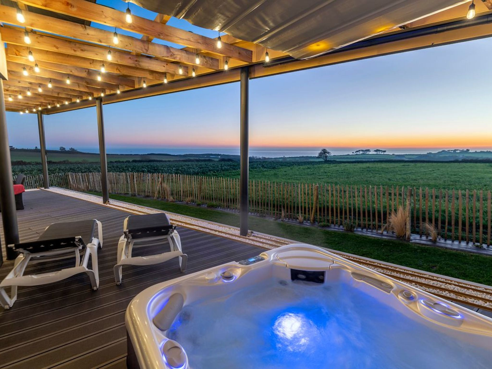 Villa mit Meerblick und privatem Spa - les gîtes de Fabie