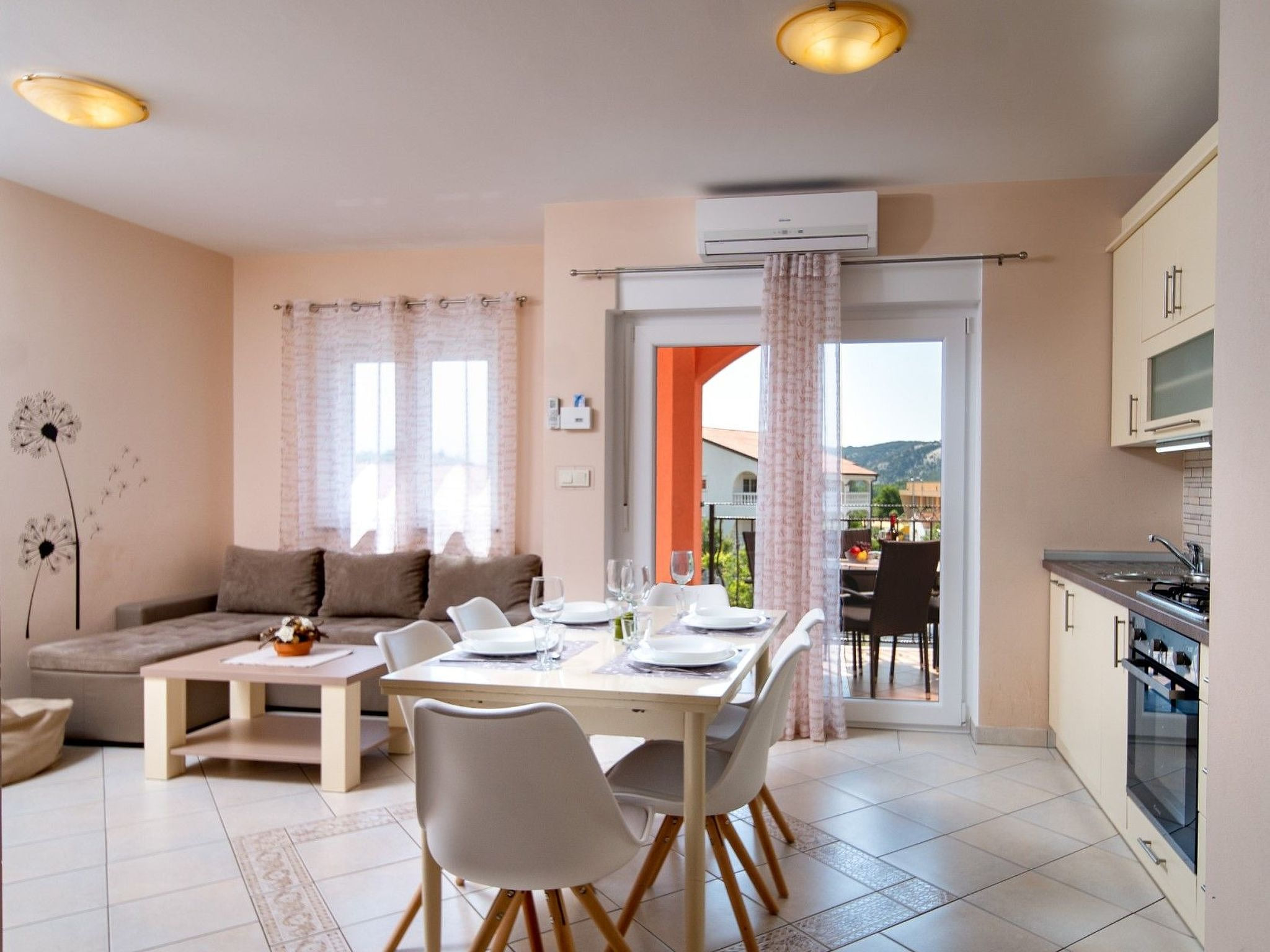 Wohnung in Lopar mit Grill und Strand in der Nähe