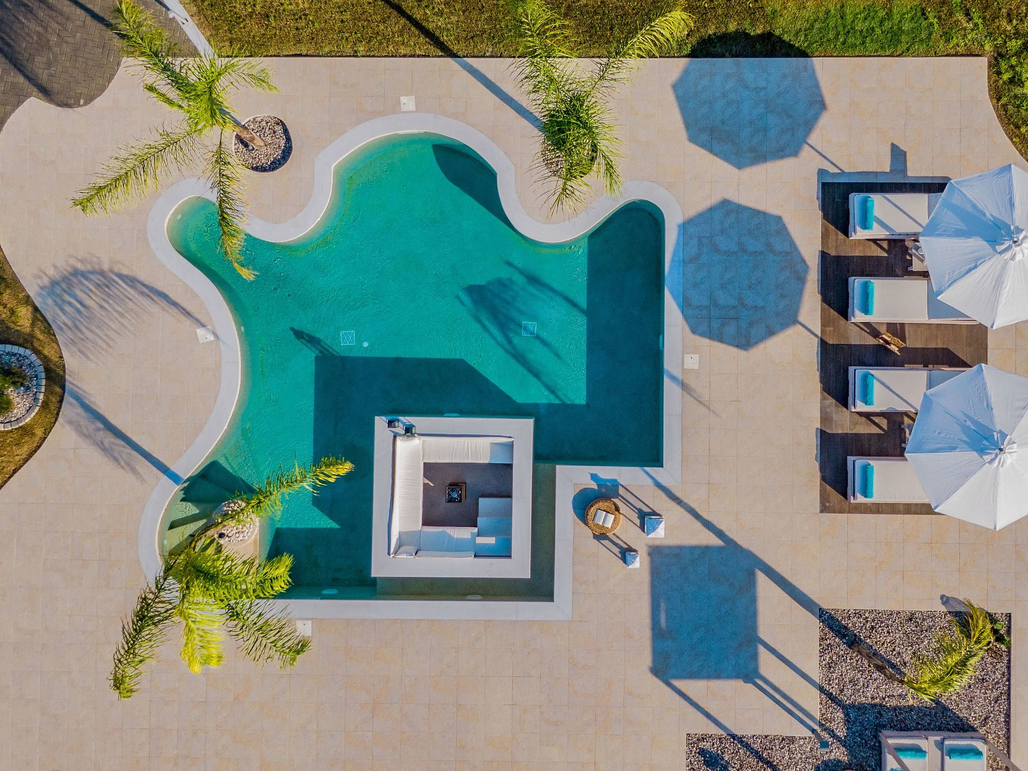 in Arkadii mit Außenpool