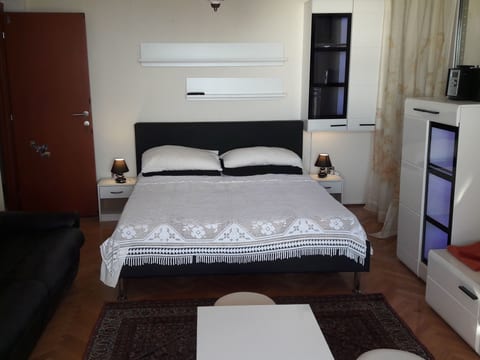 Gästezimmer "Meerblick" mit Blick auf das Wasser
