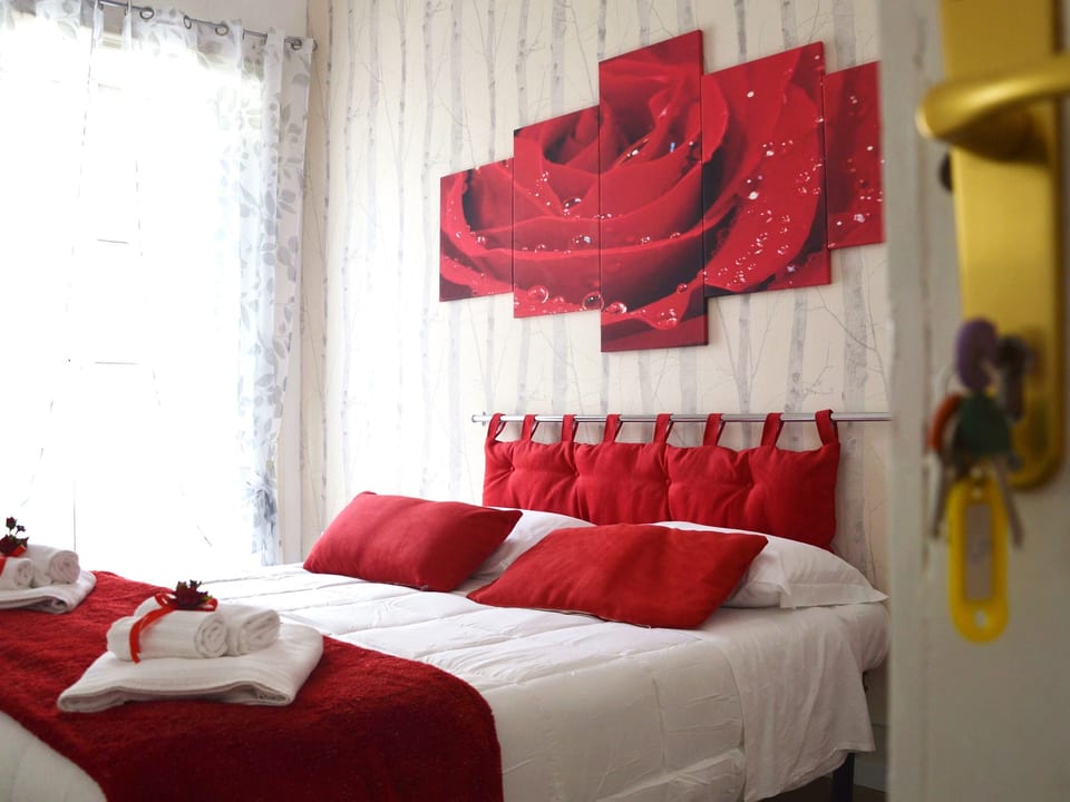 Zimmer 'Rose' mit Balkon - Caltagirone