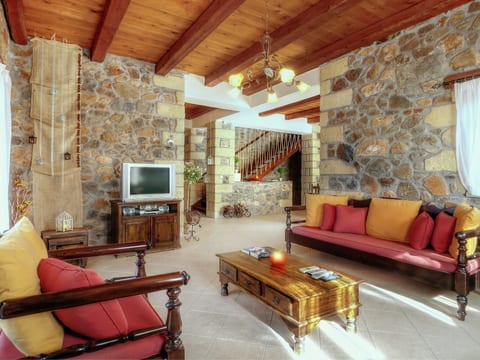 Traditionelle Villa mit Pool und Meerblick Elafonissi