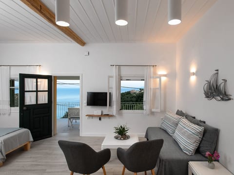 Studio mit atemberaubendem Blick auf das Meer