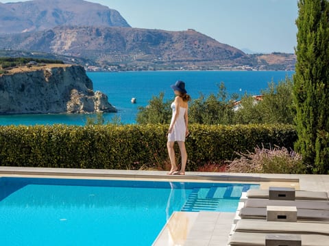 Luxusvilla in Almyrida mit wunderschönem Blick