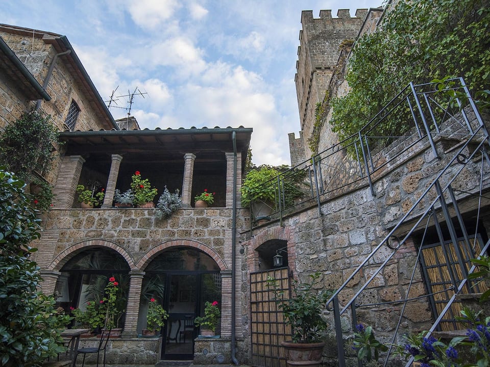 Alojamiento romántico en un castillo, con piscina - Castel Cellesi