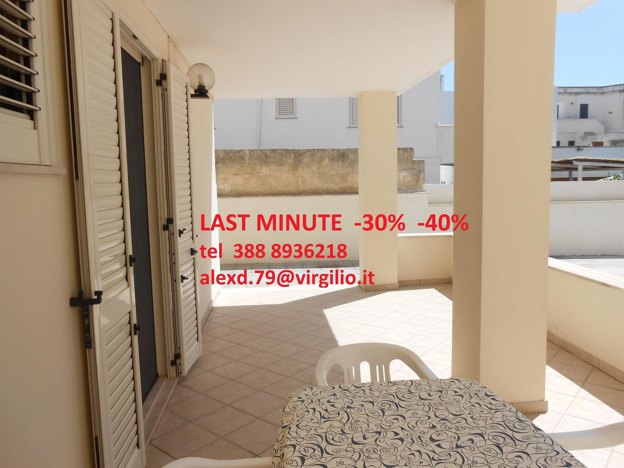 Helles, einladendes Appartement mit überdachter Veranda in Strandnähe