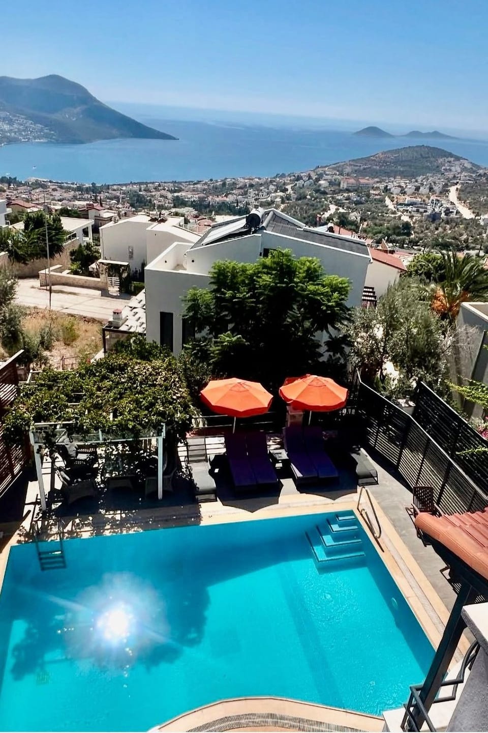 Villa mit Meerblick und privatem Pool - Kaş