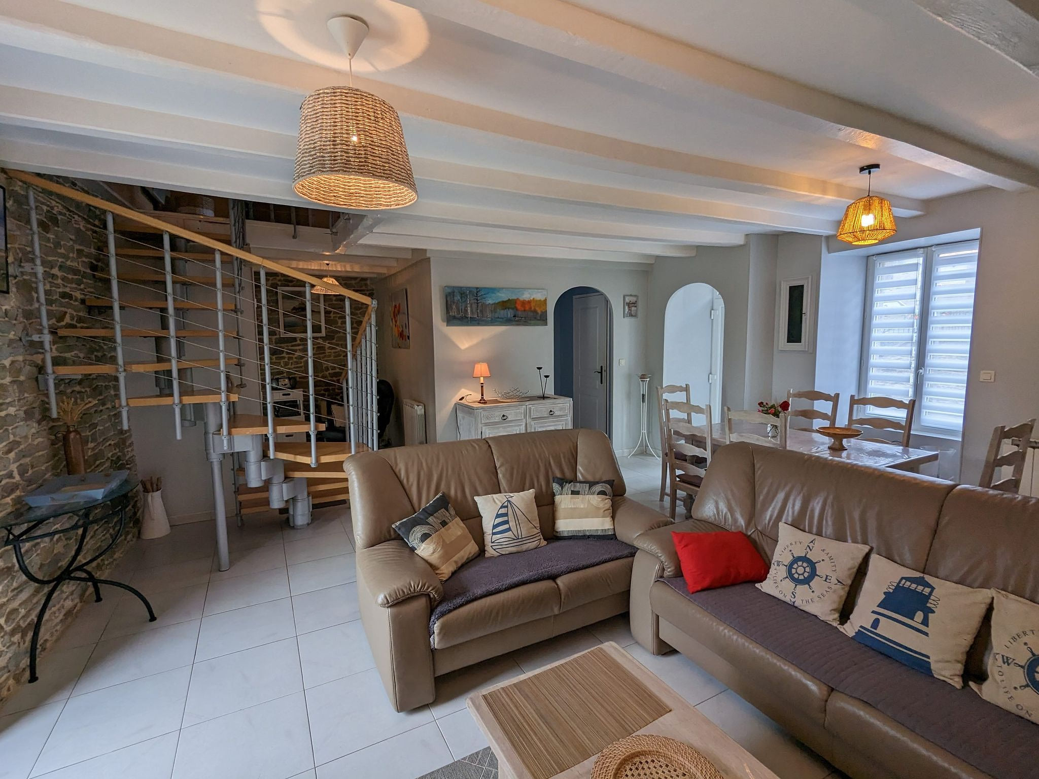 Gite Pamphilienne mit Blick auf Mont Saint Michel