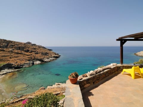 Luxuriöse, ruhige Wohnung direkt am Meer - Privatstrand