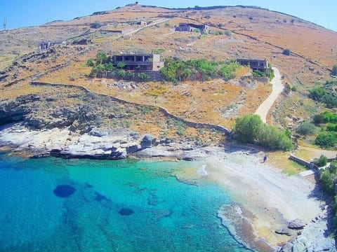Luxuriöse, ruhige Wohnung direkt am Meer - Privatstrand