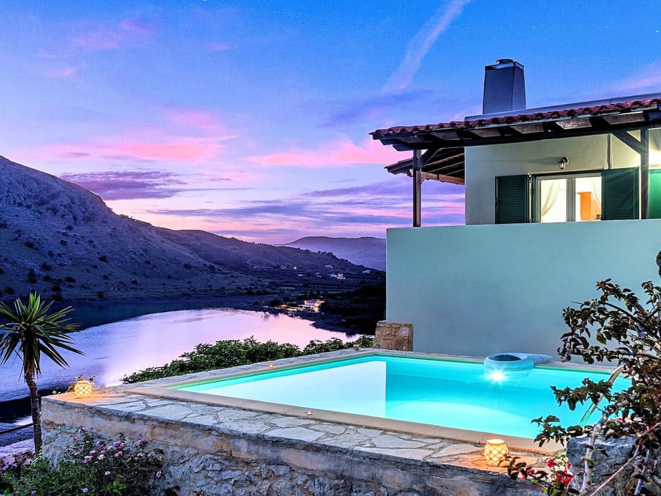 Du Lac Alpha Villa Privater Pool - Georgioupoli