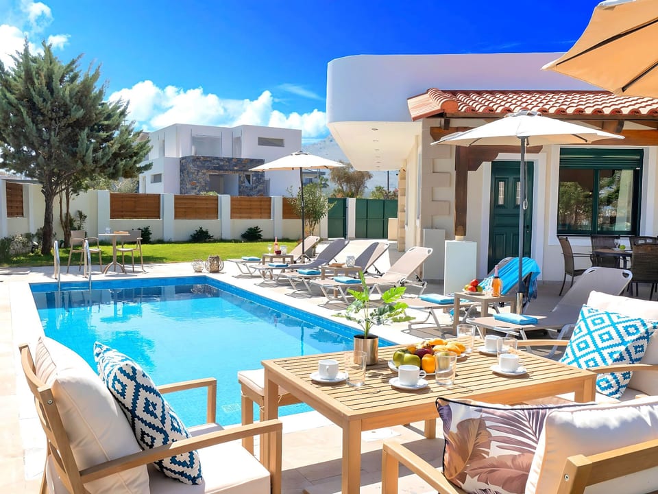 Eliomar Villa am Strand - Georgioupoli