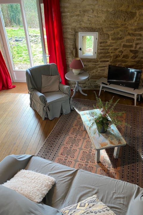 Ty Morgane-Typisch bretonisches Bauernhaus mit Pool