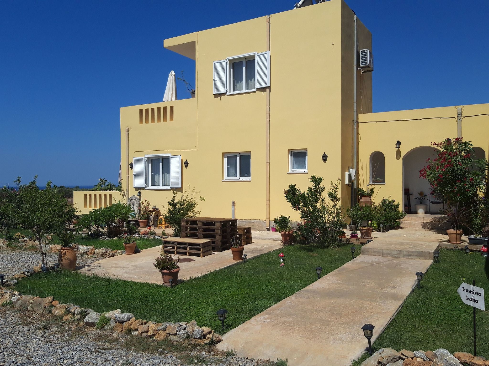 Wunderschönes Privathaus am Meer mit Panoramablick