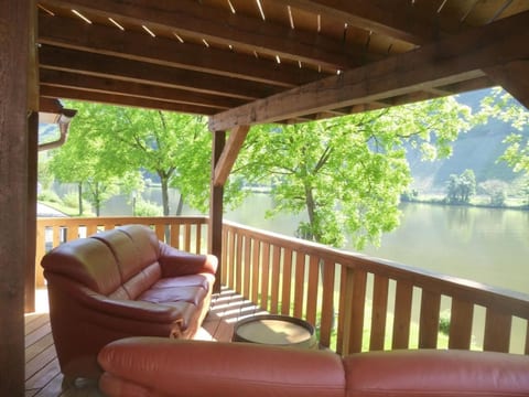 Moselidyll-Traumferienwohnung in exponierter Moselufer-Lage