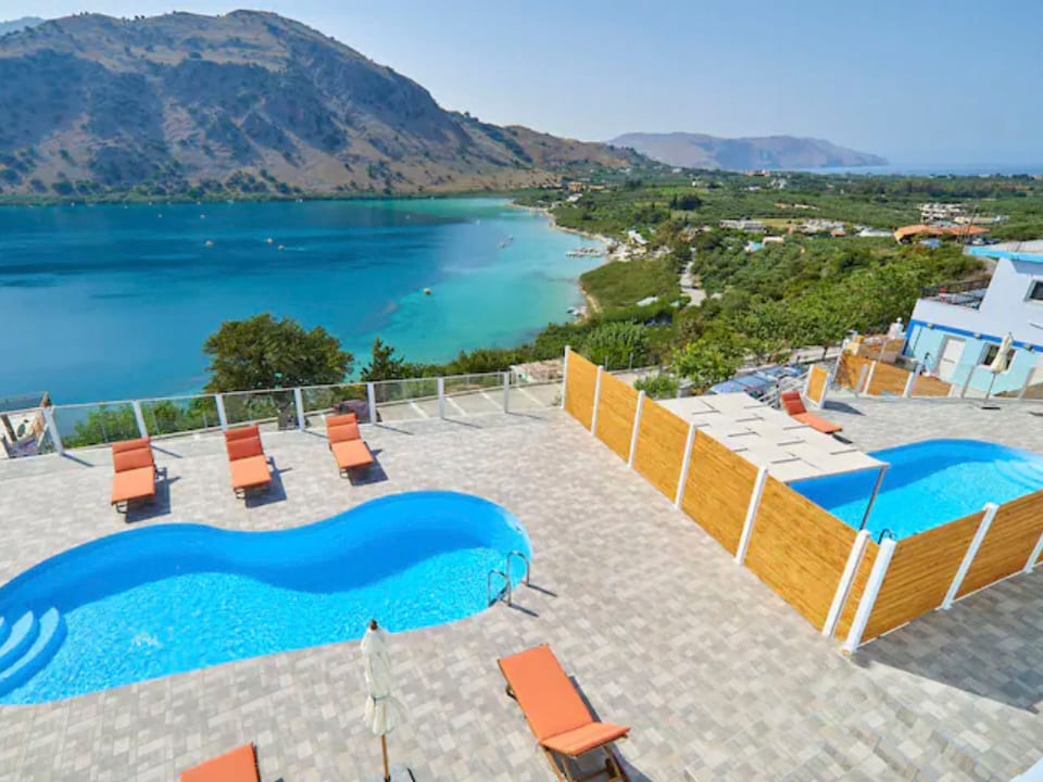 Beste familienfreundliche Villa in der Nähe des Kournas-Sees - Georgioupoli