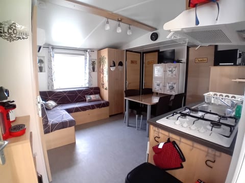 Mobilheim 3 chambres, klettern, Ll