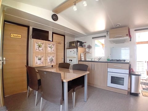 Mobilheim 3 chambres, klettern, Ll