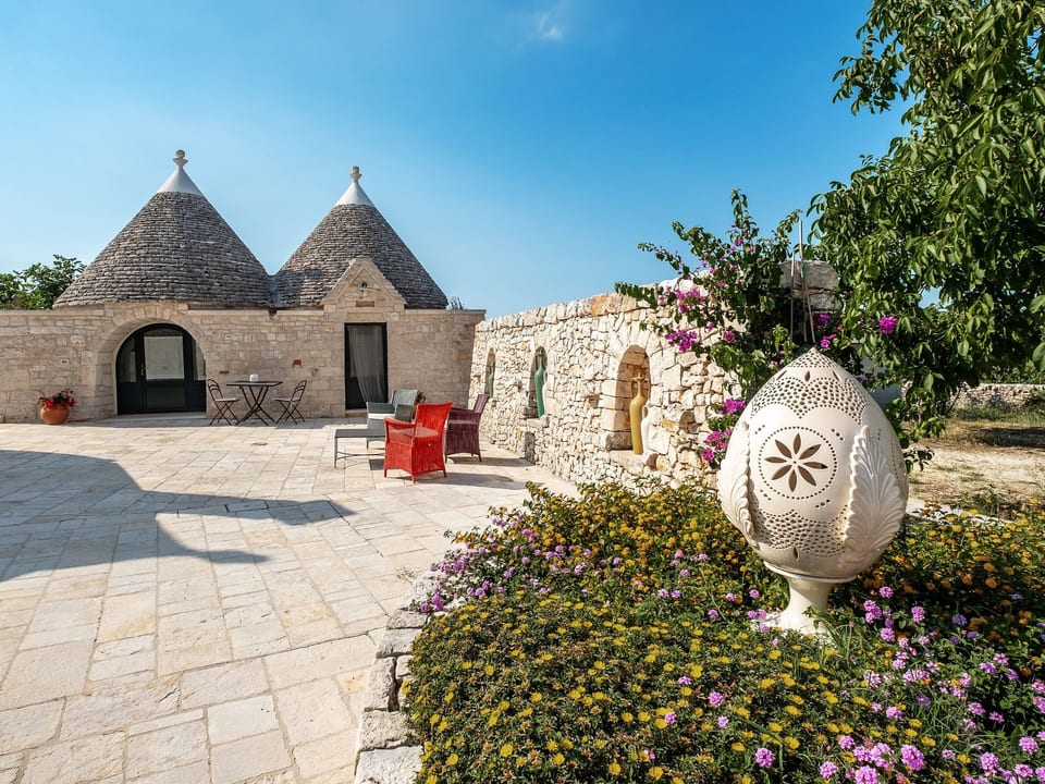 Wohnung auf einem Bauernhof mit Trulli und Schwimmbad - Martina Franca