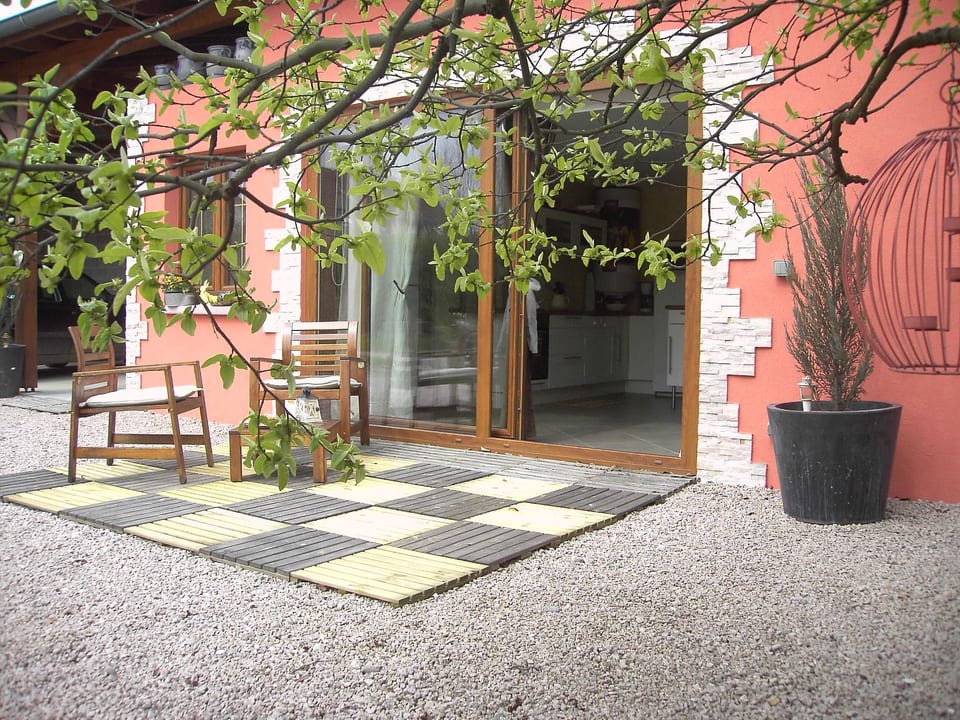Ruhiges Ferienhaus mit Garten an der Weinstraße - Scherwiller