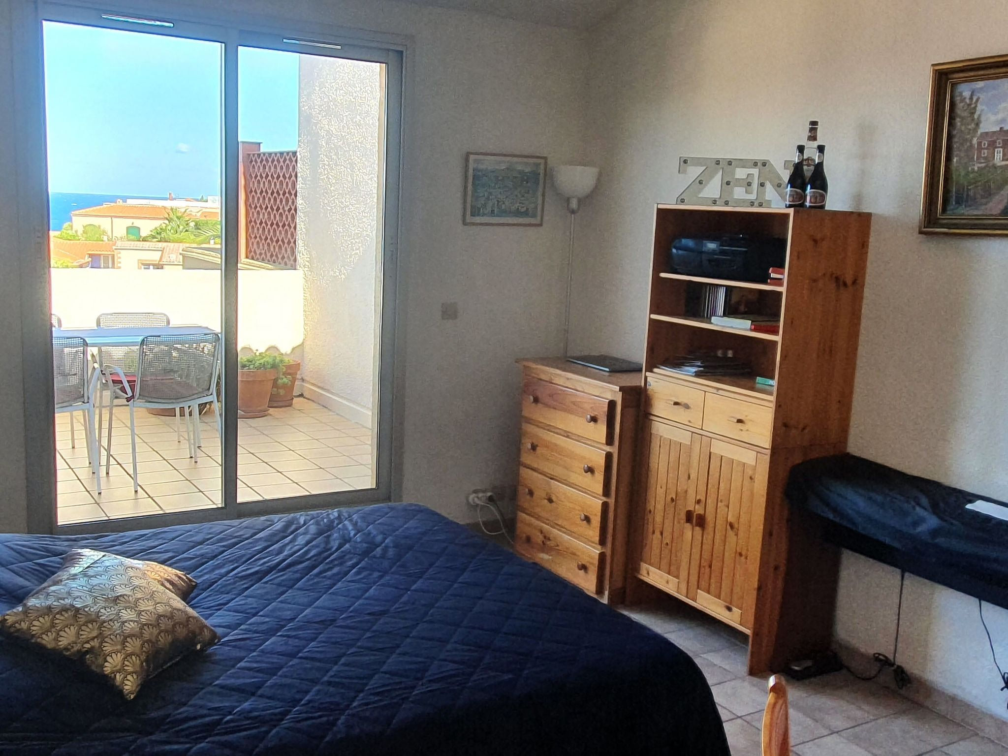 Kleines Studio mit tollem Blick auf das Meer