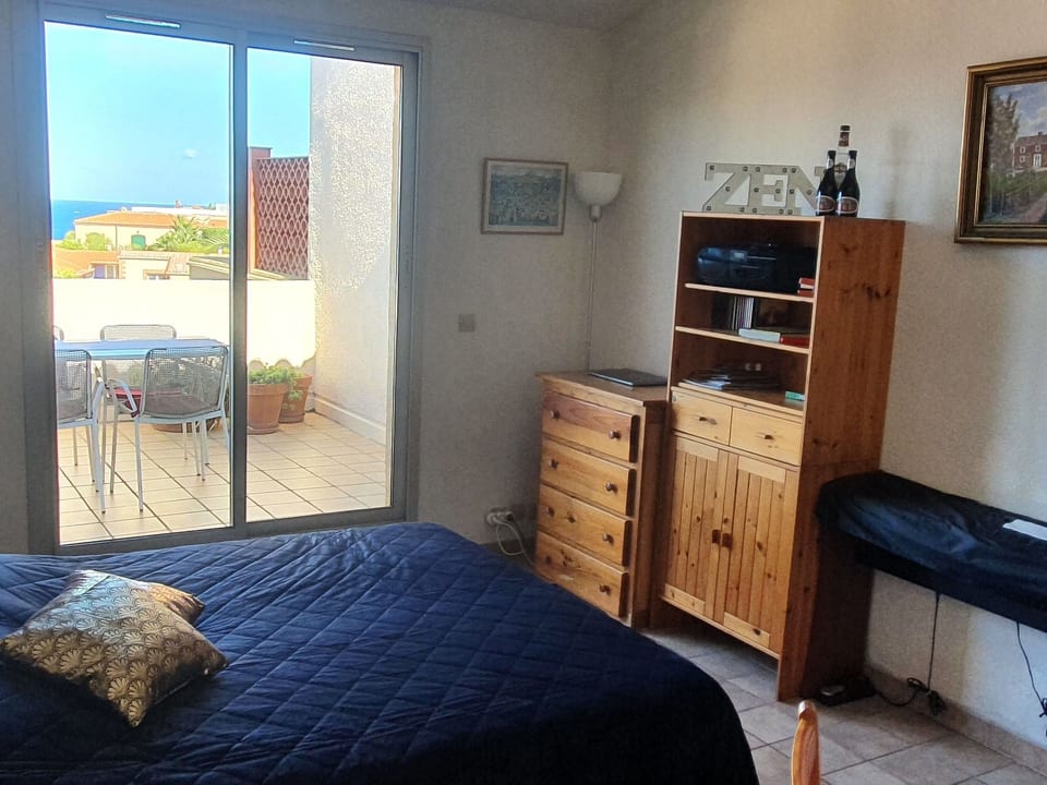 Kleines Studio mit tollem Blick auf das Meer - Banyuls-sur-Mer