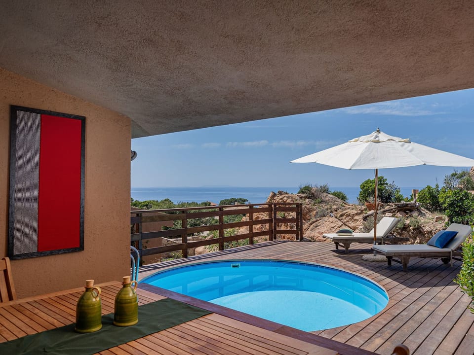 in Costa Paradiso mit Eigenem Pool - Costa Paradiso