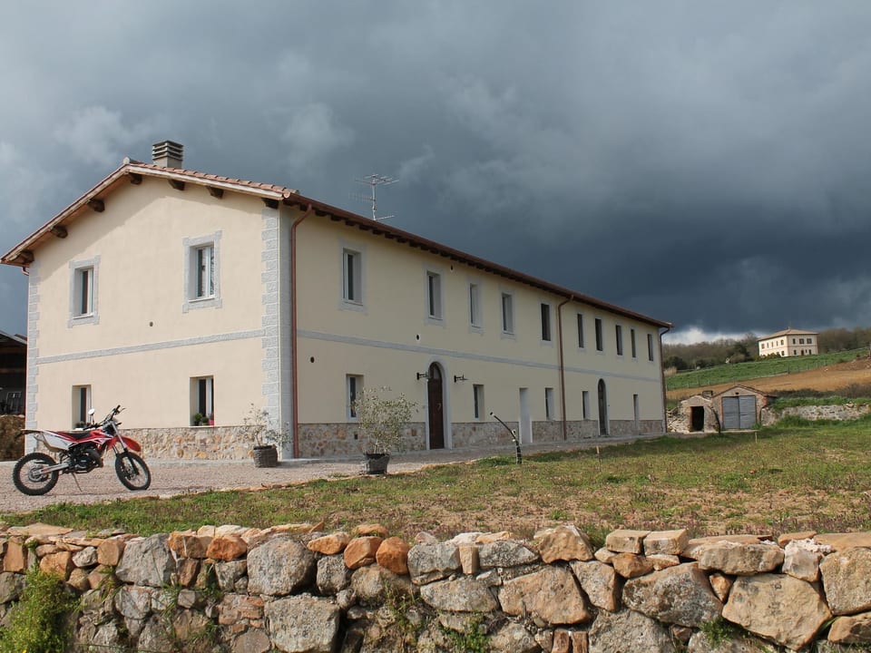 Haus in Civitella Paganico mit möbliertem Garten - Civitella Marittima
