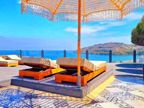 Charmantes Ferienhaus in Lindos mit Privatem Pool und Meerblick