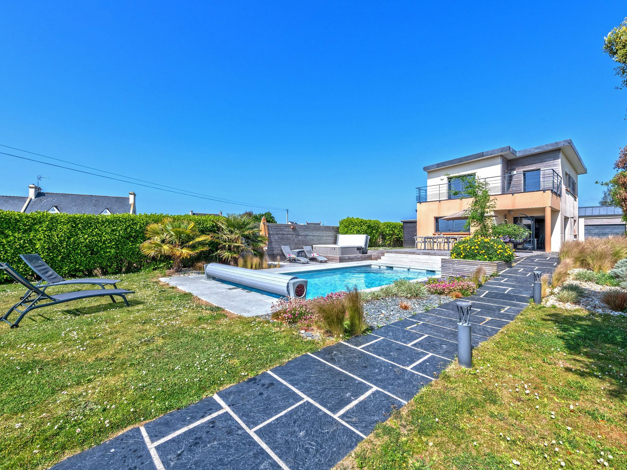 Ferienvilla "Ti Laouen" mit privatem Pool