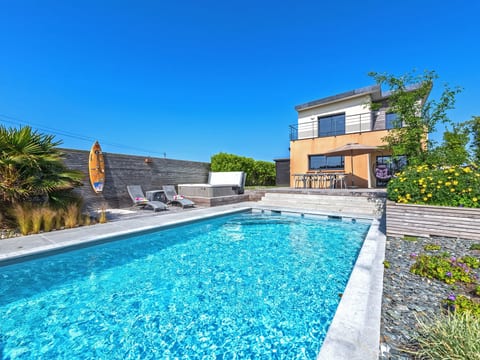 Ferienvilla "Ti Laouen" mit privatem Pool