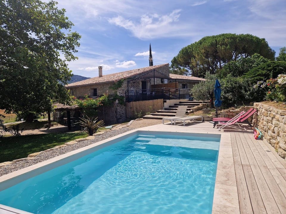 Charmante Ferienwohnung La Martinelle - La Bégude-de-Mazenc