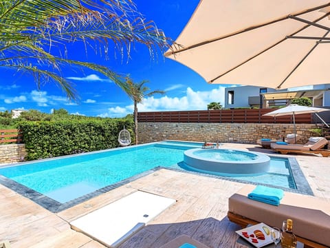 "Minoas Villa" mit Whirlpool