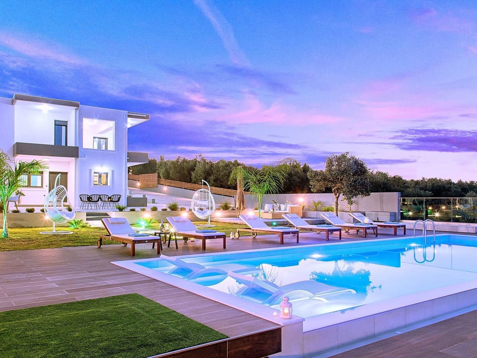 Stavento Luxus Villa Privater Pool - Georgioupoli