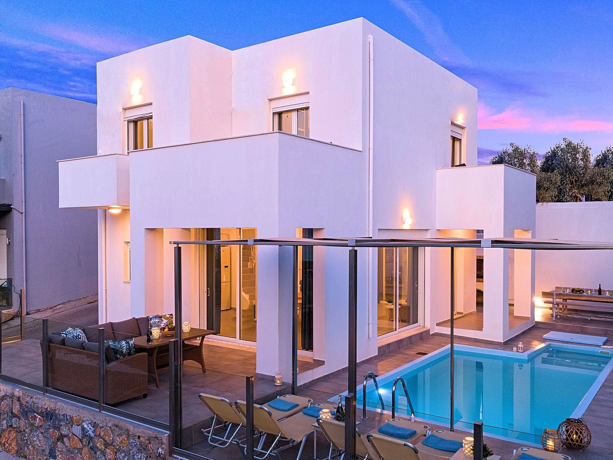 "Cretan Sunset" mit eigenem Pool
