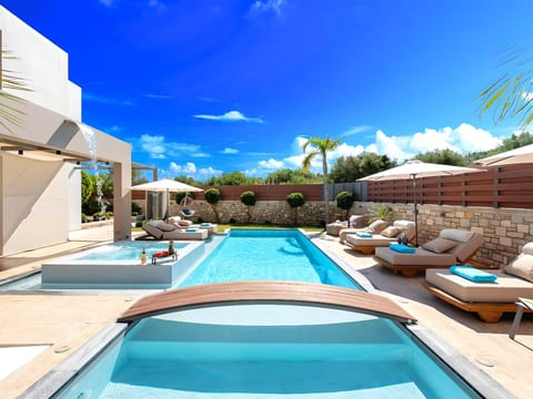 "Minoas Villa" mit Whirlpool