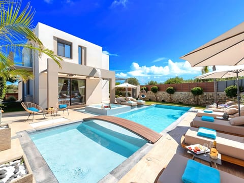 "Minoas Villa" mit Whirlpool