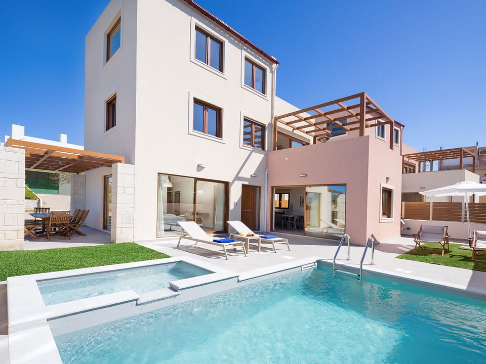 Neue Villa Panorea in Strandnähe mit absoluter Privatsphäre - Agia Marina