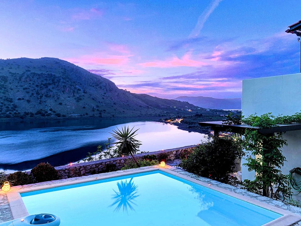 in Kavallos mit großer Terrasse - Georgioupoli
