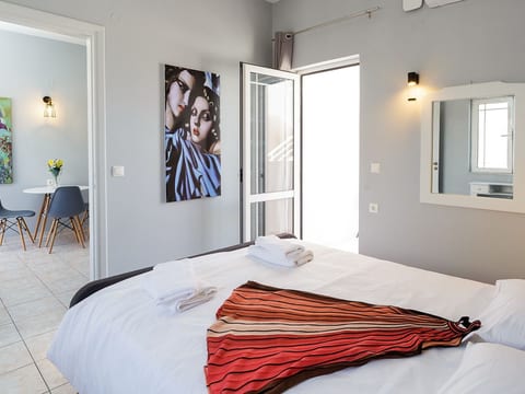 Wohnung in Kato Gouves mit Balkon, Seitenblick