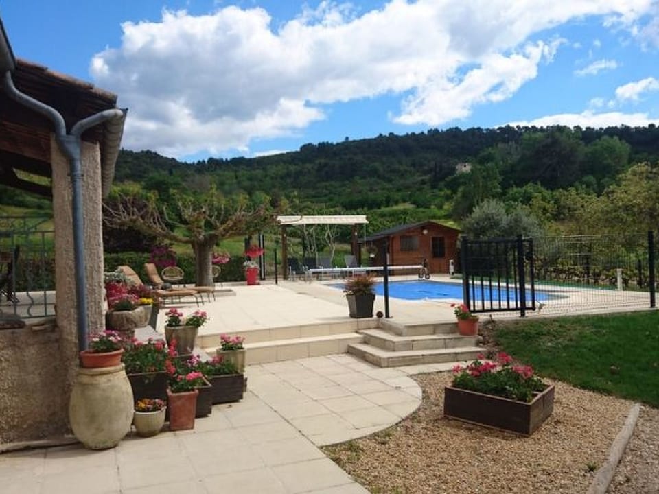 Haus auf dem Land in ruhiger Lage mit privatem Pool - Bonnieux