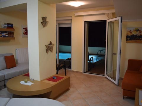 Privater Pool Panorama Athen 2 Stockwerk Villa