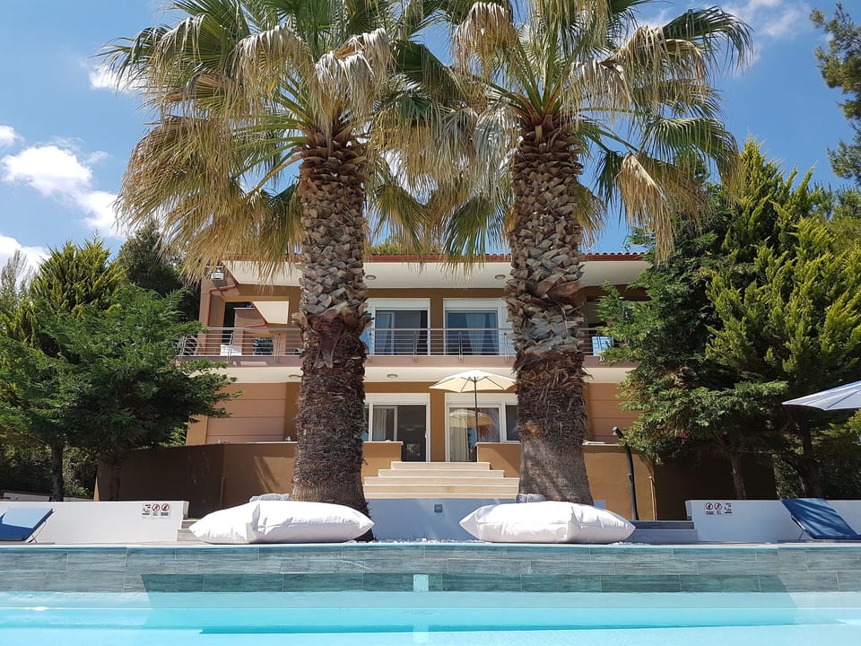 Villa de vacances Anna Maria avec vue sur l'eau - Kassandrino