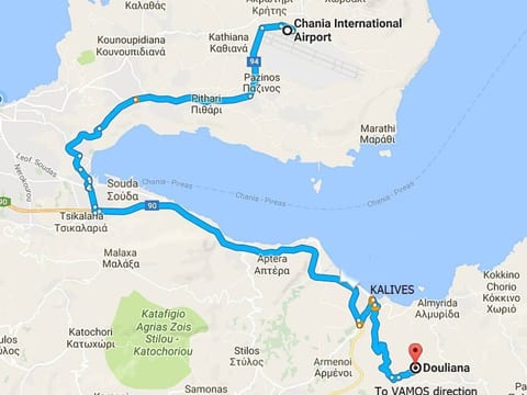 Gruppenunterkunft auf Kreta - separate Häuser
