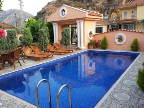 in Dalyan mit Bergblick